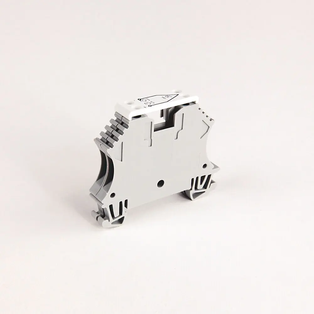 Allen-Bradley Terminal Block, Screw Connection, 2 Circuit Thermocouple 1 Circuit Chromel...1 Circuit Alumel, 10.2 x 60 x 43mm (0.40 x 2.36 x 1.69 in), 1 Pole, Gray, Pkg. Qty. of 50, VOLTAGE RATING IEC   , ATEX 55V AC/DC, WIRE RANGE (Rated Cross Section) û IEC  #3
