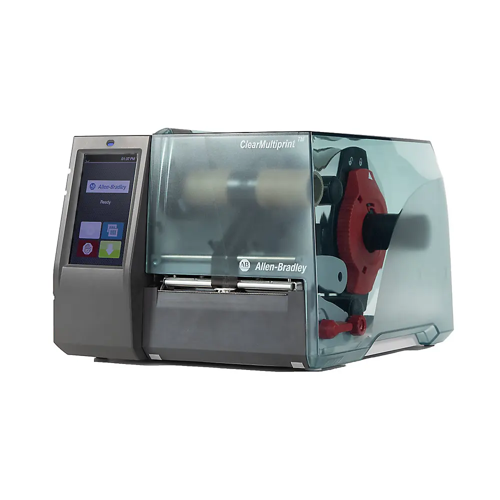 Allen-Bradley Printer, ClearMultiPrint, Terminal Block, Cable and Wire Marking Device, Thermal Transfer Printing Technology, 100 240VAC, Includes initial ribbon, power cord, USB cable, and Software/Installation documentation (DVD)"