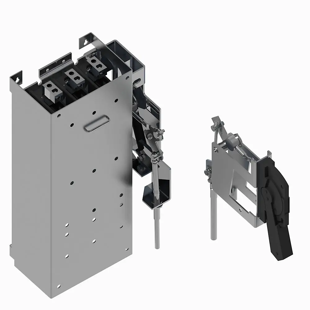 Allen-Bradley Disconnect Kits,600V 400 A Sw 400 A Clips,Type J Fuse Clips,Protective Cover,Cable length (5 feet),Lugs  Copper,H/J Fuse Clips,Pain ted Metal Handle