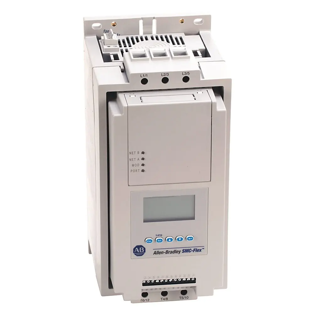 Allen-Bradley Smart Motor Controller,135 A 25 100 Hp at 460V AC,600V AC 50/60 Hz Three Phase,Open,100...240V AC,Pump Control