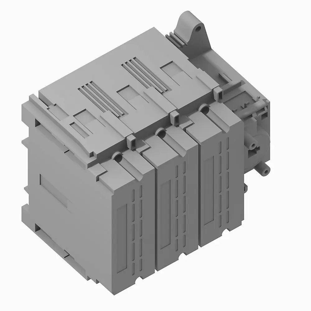 Allen-Bradley 194R Disconnect Switch,Non Fused, 30 A,Kitted,3 Poles,No Status Indication,Standard Pistol Red/Yellow Han,12 in. Shaft Lg  NFPA 79 Hndl,No Other Accessories,Unit Package