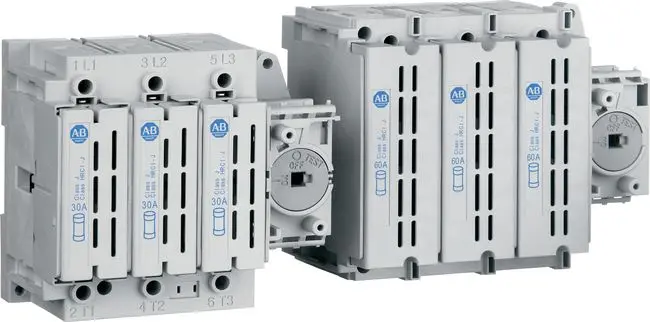 Allen-Bradley 194R Disconnect Switch, Open, Non Fused IEC, 800 A3 Pole