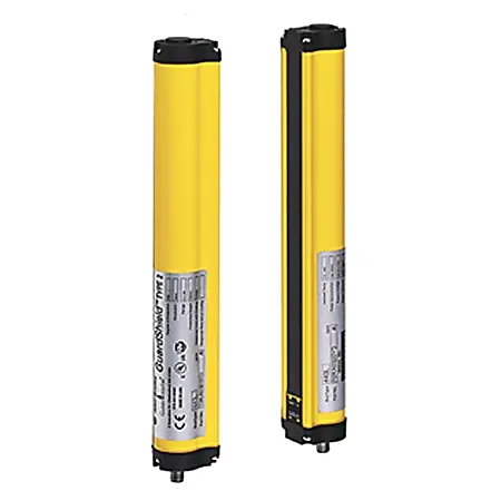 Allen-Bradley GuardShield,Type4 0160 14mm,Receiver,GuardShield 14 mm Resolution,160 mm Protective Height,Micro Quick Disconnector,IP65
