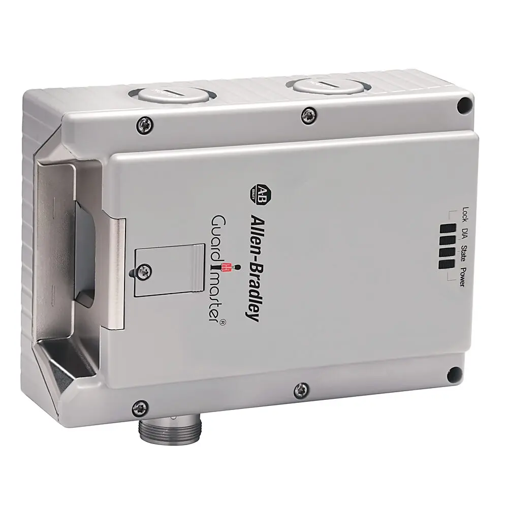 Allen-Bradley Lock Module,442G Access Box,Power to Lock,Unique Code,M23 Connector, Left hand Guard,Blank Cover