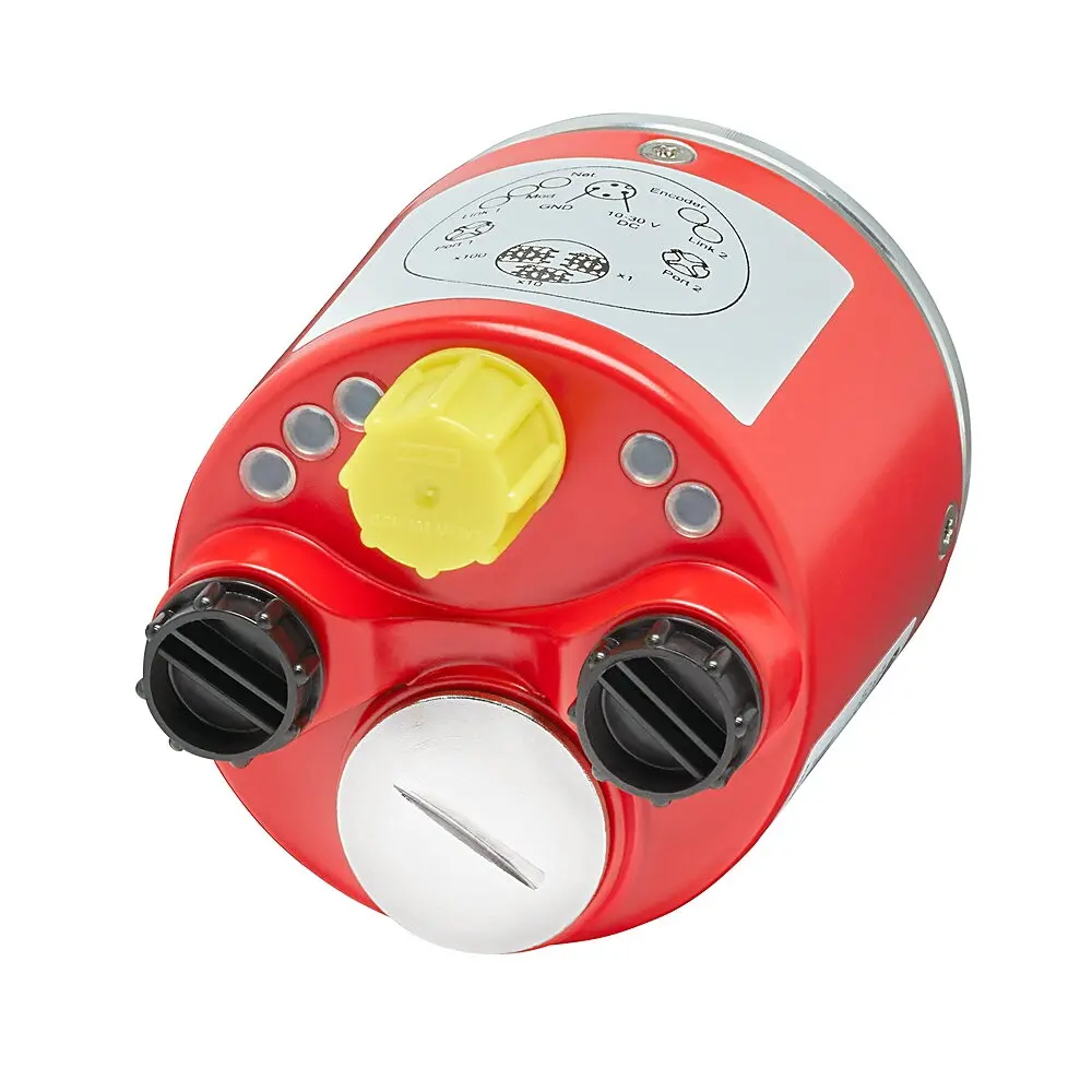 Allen-Bradley Absolute Encoder, CIP Safety, Multi Turn, 18+12 Bit Resolution, 15+12 Bit Safe Resolution, 1/2 in Hollow Shaft, 63 mm Diameter Flange, With Stator Coupling, M12 Connector, 10 30V DC
