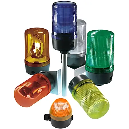 Allen-Bradley 90 mm Beacon,1/2 inch NPT Conduit Mount,90 250V AC/DC,Steady  Flashing LED,Amber