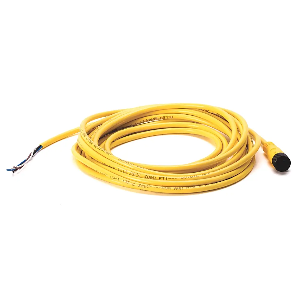 Allen-Bradley DC Micro Cable,Female, Straight (Int Threads),Female, Straight (int threads),4 Pins,Standard Materials,4 Pins,Cable,No Connector,Cable  IEC Stndrd Color Code,No Connector,Same as First End,PVC Cbl, Black, UnShld,22AWG,PVC Cable, Black, 22AWG,Cable  IEC St