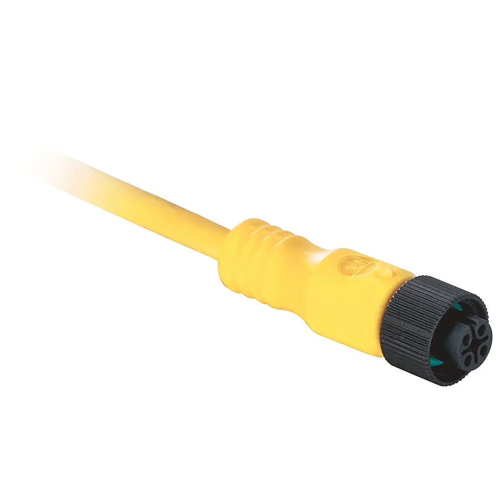 Allen-Bradley DC Micro Cable,Female, Straight (Int Threads),Female, Straight (int threads),Standard Materials,5 Pins,5 Pins,Cable,No Connector,Cable  IEC Stndrd Color Code,No Connector,Same as First End,PVC Cbl, Red, UnShld,22AWG,Cable  IEC Stndrd Color Code,PVC Cable,