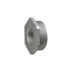 Arlington 1286 Hex Head Large Reducing Bushing, 3 x 2 in Trade, Die Cast Zinc