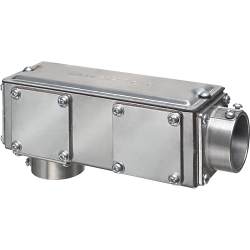 Arlington AnyBODY™ 17 5-in-1 Conduit Body With Cover, Gasket, LB/T/LL/LR/C Body, 3 in Hub, 175-1/2 cu-in Capacity, Copper Free Die Cast Aluminum