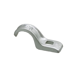 Arlington 3107 1-Hole Conduit Strap, 3 in Conduit, Malleable Iron