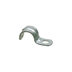 Arlington 371 1-Hole Heavy Duty Click-On Conduit Strap, 3/4 in Conduit, Steel