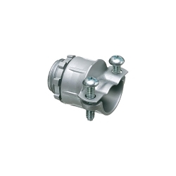 Arlington 4202 All Purpose Cable Connector With Locknut, 3 in Trade, 1 in Knockout, 0.83 to 1.09 in Cable Openings, Die Cast Zinc