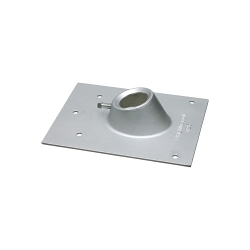 Arlington 724 Roof Flashing, 1-1/2 in Trade, 10-3/4 in L x 8-3/4 in W, Cast Aluminum