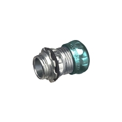 Arlington 825RT Concrete/Raintight Compression Connector, 2 in Trade, For Use With EMT Conduit, Steel