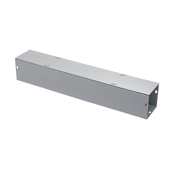 B-Line 121272 G NK Straight Section Through Hole Wireway, 72 in L x 12 in W x 12 in H, Screw Cover, Steel