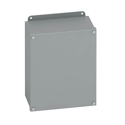 B-Line 643-12SC JIC Enclosure, 4 in W x 3 in D x 6 in H, NEMA 12/IP65 NEMA Rating, Carbon Steel