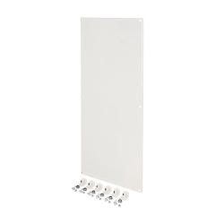 B-Line AF6048P Full Enclosure Panel, 43.87 in W x 47.87 in H, Steel, White