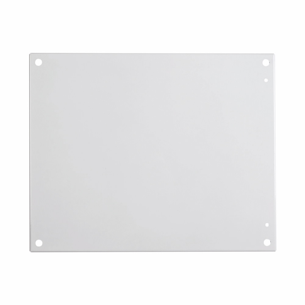 B-Line AWF2420SP Flat Enclosure Back Panel, 17 in W x 21 in H, Stainless Steel