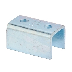 EATON B-LINE SERIES B-Line B170GRN 2-Hole Splice Clevis, 3-1/2 in L x 1/4 in THK, For Use With B22, B52A Channel, Steel