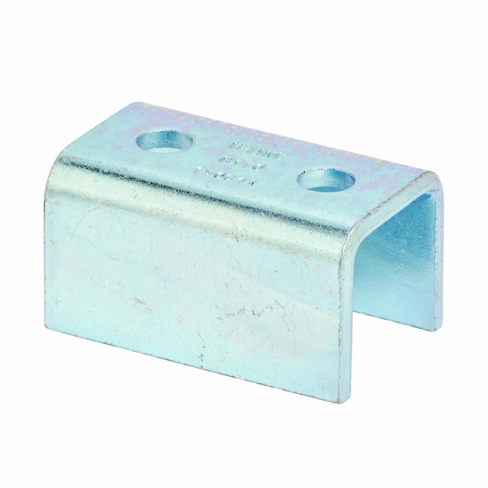 EATON B-LINE SERIES B-Line B170ZN 2-Hole Splice Clevis, 3-1/2 in L x 1/4 in THK, For Use With B22, B52A Channel, Steel