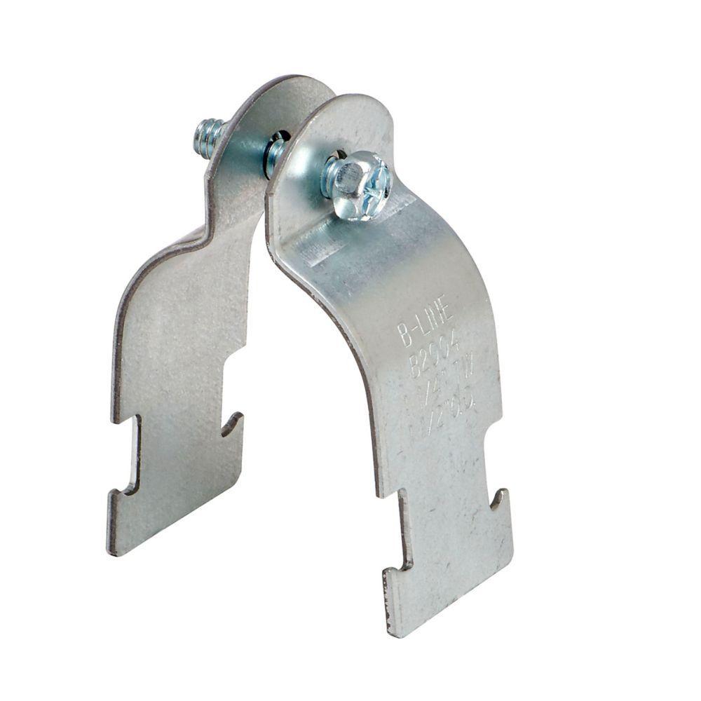 B-Line B2003AL B2000 2-Piece Pipe Clamp, 1 in Conduit, Aluminum