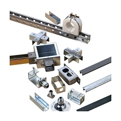 B-Line B203SS4 Type X Channel End Cap, For Use With B42 Series Channel, 304 Stainless Steel, 304 Stainless Steel