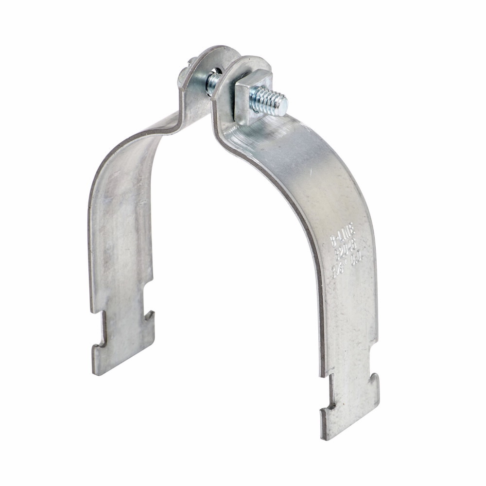 B-Line B2054SS4 B2000 Conduit/Pipe Clamp, 1000 lb Load, 4-1/8 in OD, 304 Stainless Steel