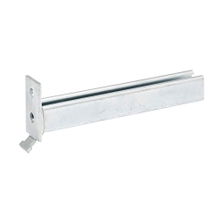 B-Line B293A-18GRN Channel Bracket, 1 Holes, 18 in L x 1-5/8 in W x 1/4 in THK, Steel