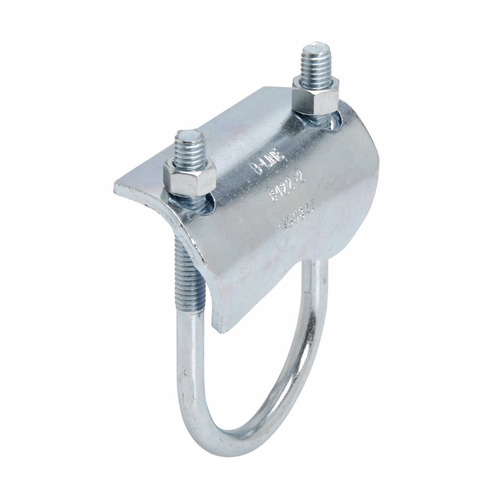 B-Line B422-1AL Right Angle Beam Clamp, 1 in Conduit, 400 lb Load, Aluminum, Aluminum