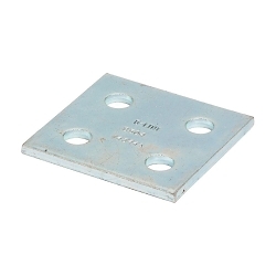B-Line B504ZN Swivel Plate, 4 Holes, 3-1/2 in L x 3-1/4 in W