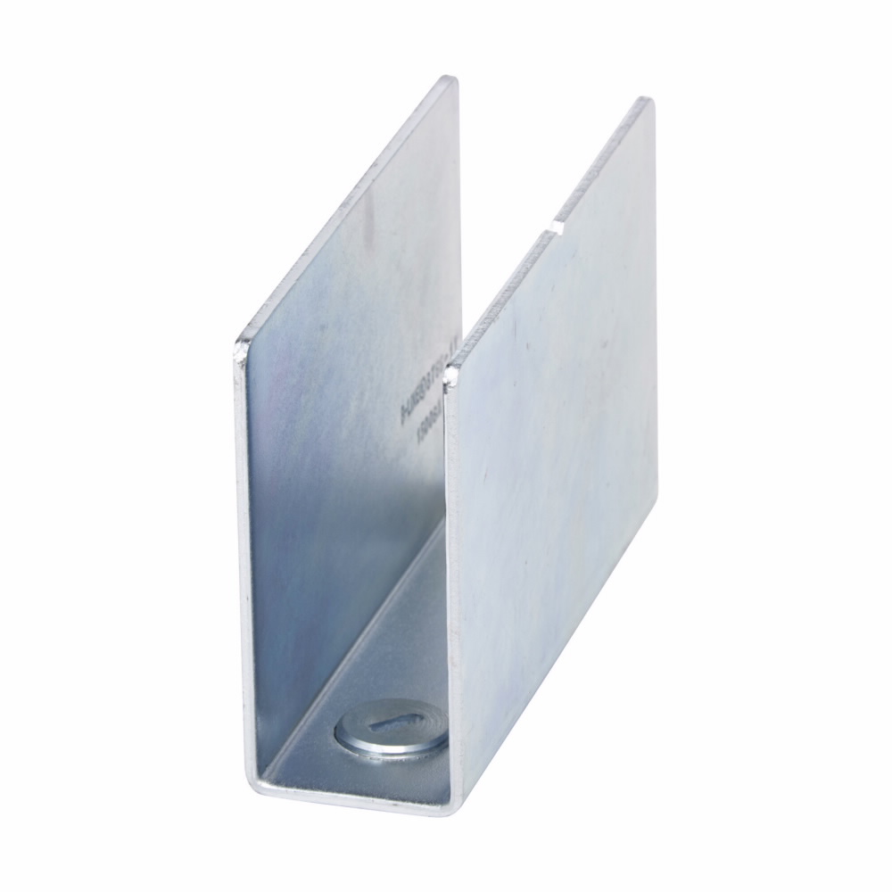 EATON B-LINE SERIES B-Line B766-11ZN Straight Strut Joiner, 2 Holes, 4-1/2 in L x 12 ga THK, Low Carbon Steel
