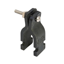 B-Line BFV2017N BFV2000 2-Piece Non-Metallic Pipe Clamp, 4 in Conduit, 300 lb Load, Glass Reinforced Polyurethane