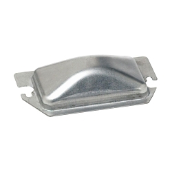 EATON B-LINE SERIES B-Line BPS2 Metal Protector Plate, For Use With Two Device Toggle Switch