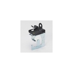 EATON B-LINE SERIES B-Line BRC53-U24 Cable Carrier to Beam Fastener, 0.56 to 0.69 in Dia Cable, 1/8 to 1/4 in Flange, 50 lb Load, High Carbon Steel, Zinc Plated