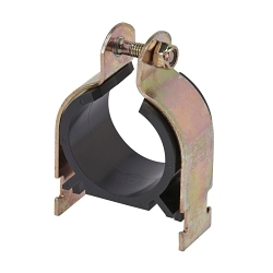 EATON B-LINE SERIES B-Line Vibra-Clamp™ BVP050SS4 2-Piece Pipe Clamp, 600 lb Load, 0.875 in OD, 304 Stainless Steel