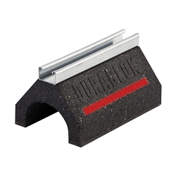 EATON B-LINE SERIES B-Line DURA-BLOK™ DB40 DB Series Rooftop Support Base With B44 Channel, 41.4 in L x 6-1/8 in W, Rubber