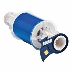 Brady 13541 BBP®85 Printer Label, 50 ft L x 4 in W, Blue, B-595 Vinyl