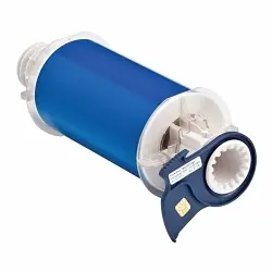 Brady 13602 BBP®85 Printer Label, 50 ft L x 6 in W, Blue, B-595 Vinyl