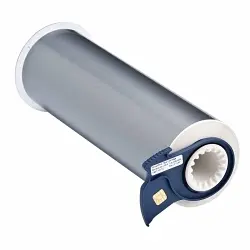 Brady 13616 BBP®85 Printer Label, 50 ft L x 10 in W, Gray, B-595 Vinyl