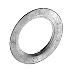 Bridgeport 1067 Reducing Washer, 1-1/2 to 1/2 in, For Use With IMC/Rigid Conduit, Steel, Electro-Galvanized