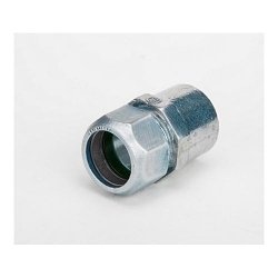 Bridgeport 292-RT Patented Raintight Conduit Combination Coupling, 1 in, For Use With IMC/EMT/Rigid Conduit, Zinc Alloy, Ball Burnished