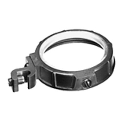 Bridgeport 386-DC Grounding Bushing, 14 to 1/0 AWG AC Cable, 2 in Trade, Die-Cast Zinc, Ball Burnished/Mirror Smooth/Electro-Plated Tin