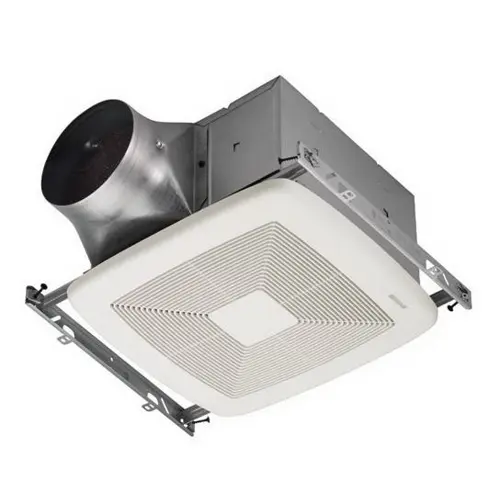 Broan ULTRA GREEN™ XB80 Single-Speed DC Motor Ventilation Fan, 80 cfm, 4 in, 6 in Dia Duct, 5.8/7.6 W, 120 V AC, 0.1 A, Domestic