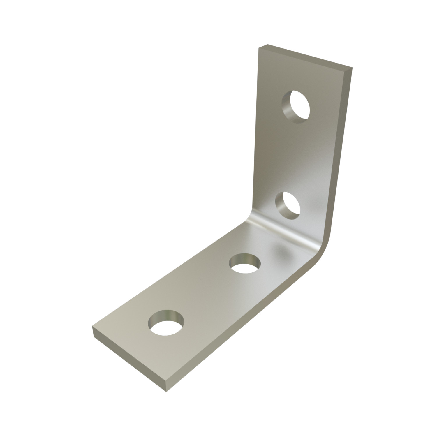 Calbrite Stainless Steel 316 Strut 4-Hole 90 Angle Bracket