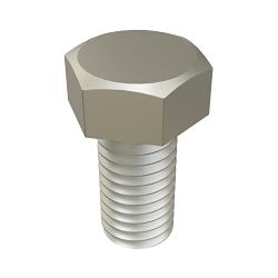 Calbrite S60200HC07 Cap Screw, 1/4-20, A4 Grade, Stainless Steel, Polished