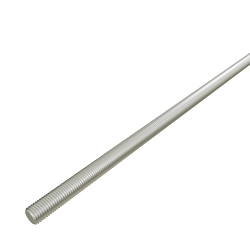 Calbrite S60212TR00 Rod, 1/4-20, 12 ft OAL, Stainless Steel, Polished