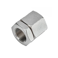 Calbrite S610003U00 Conduit Coupling, 1 in FNPT, For Use With Stainless Threaded Metallic Conduit, 316L Stainless Steel, Polished Silver