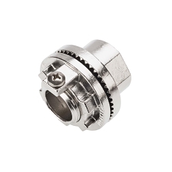 Calbrite S61500LTV2 Grounding Hub, 1-1/2 in Trade, Thread Connection, 316 Stainless Steel