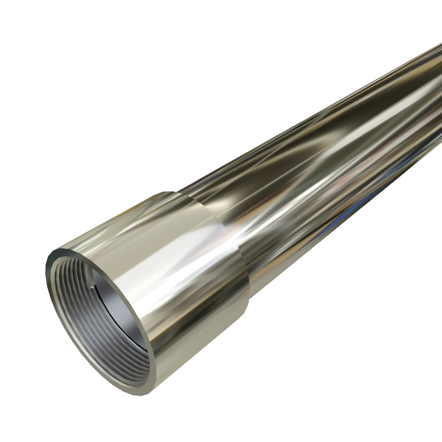 Calbrite IMC Stainless Steel 316 Conduit With Coupling 1-1/4" 10 Feet Long